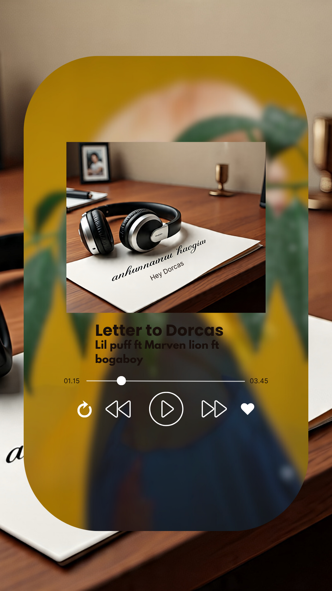 Letter to Dorcas by Lil Puff